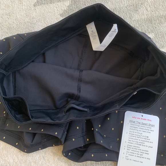 Nwt What the Sport Short Nightfall 8 - Picture 6 of 7